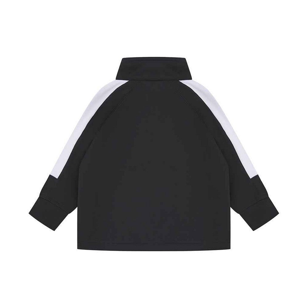 Black-White - Back - Larkwood Baby Tracksuit Top