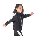 Black-White - Side - Larkwood Baby Tracksuit Top