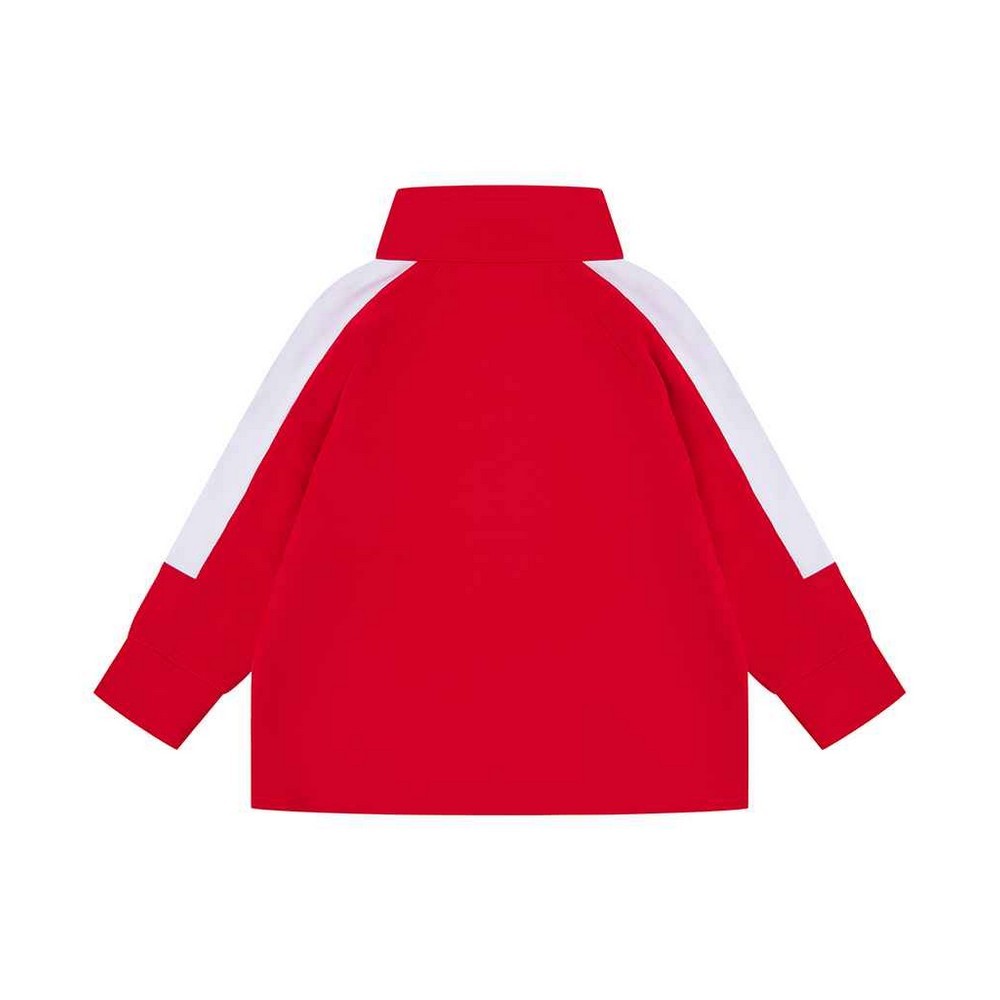 Red-White - Back - Larkwood Baby Tracksuit Top