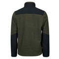Deep Green-Black - Back - Tee Jays Mens Mountain Fleece Jacket