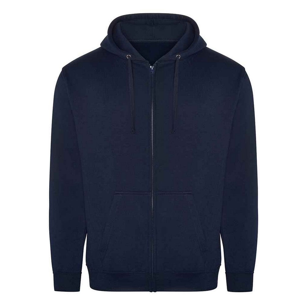 Navy - Front - PRO RTX Mens Pro Full Zip Hoodie