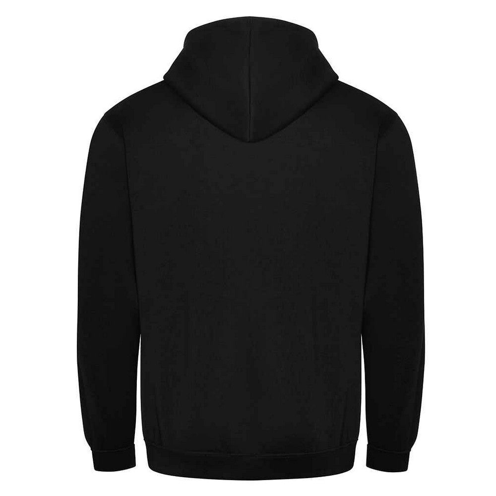 Black - Back - PRO RTX Mens Pro Full Zip Hoodie
