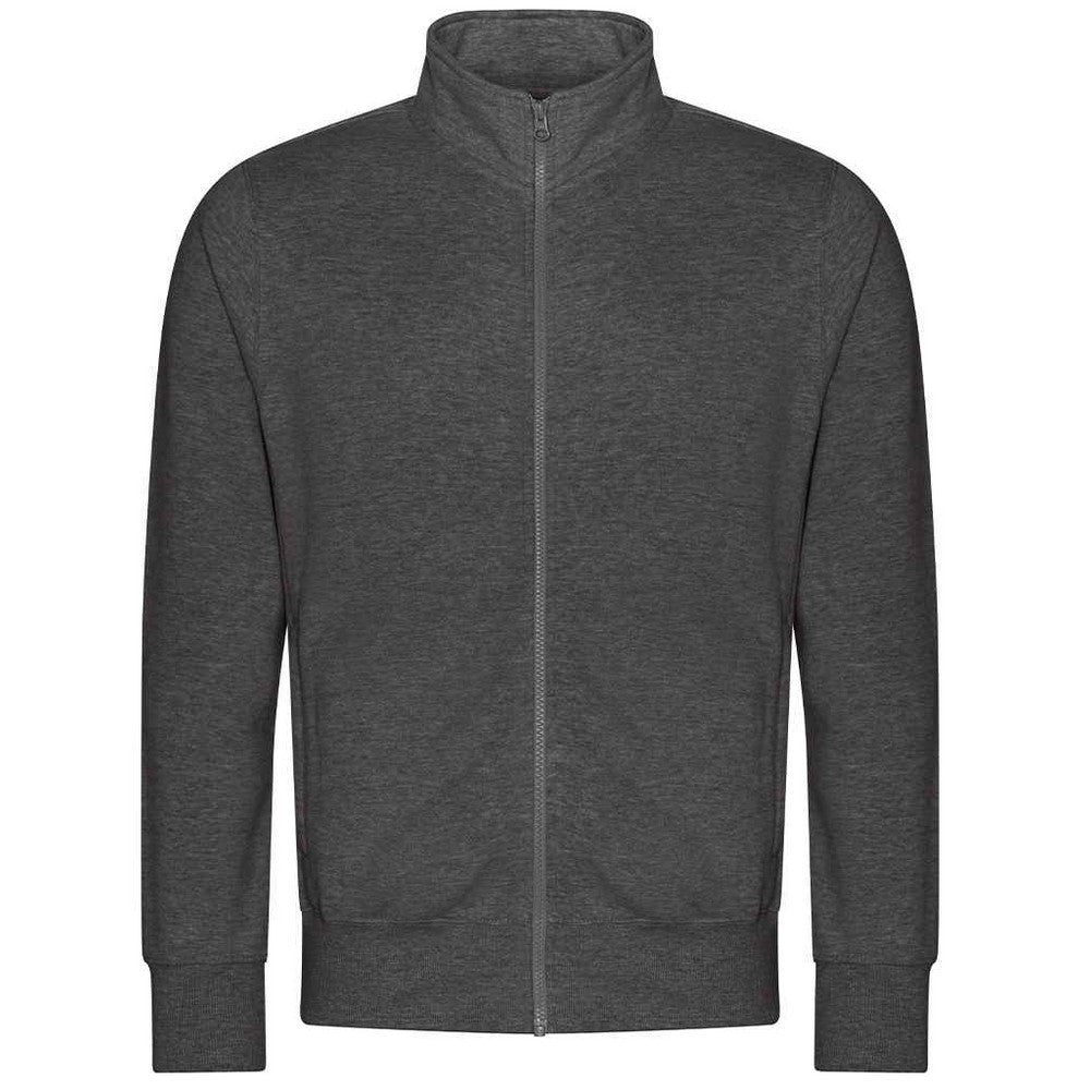 Charcoal - Front - Awdis Mens Campus Jacket