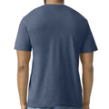 Navy Mist - Back - Gildan Mens Softstyle CVC T-Shirt