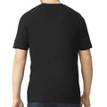 Pitch Black - Back - Gildan Mens Softstyle CVC T-Shirt