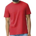 Red Mist - Front - Gildan Mens Softstyle CVC T-Shirt