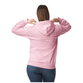 Light Pink - Back - Gildan Unisex Softstyle Midweight Hoodie