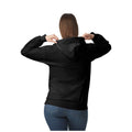 Black - Back - Gildan Unisex Softstyle Midweight Hoodie