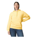 Yellow Haze - Front - Gildan Unisex Softstyle Midweight Hoodie