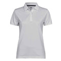 White - Front - Tee Jays Womens-Ladies Club Polo Shirt