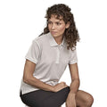 White - Side - Tee Jays Womens-Ladies Club Polo Shirt
