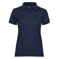 Navy - Front - Tee Jays Womens-Ladies Club Polo Shirt
