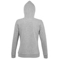 Grey Marl - Back - SOLS Womens-Ladies Spencer Hooded Sweatshirt