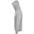 Grey Marl - Side - SOLS Womens-Ladies Spencer Hooded Sweatshirt