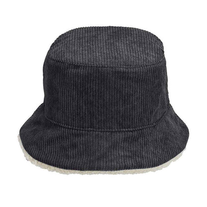 Carbon Grey-Beige - Back - SOLS Unisex Adult 2 in 1 Reversible Bucket Hat
