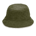 Army-Beige - Back - SOLS Unisex Adult 2 in 1 Reversible Bucket Hat