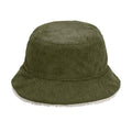 Army-Beige - Side - SOLS Unisex Adult 2 in 1 Reversible Bucket Hat