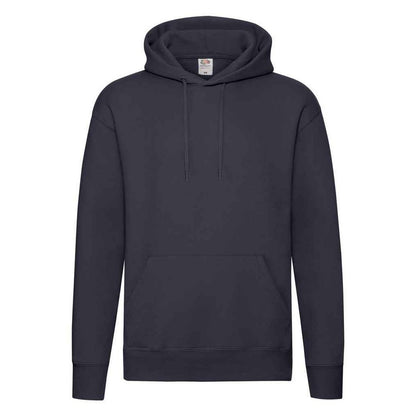 Deep Navy - Front - Fruit of the Loom Mens Premium Hoodie