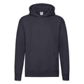 Deep Navy - Front - Fruit of the Loom Mens Premium Hoodie