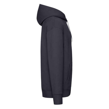 Deep Navy - Side - Fruit of the Loom Mens Premium Hoodie