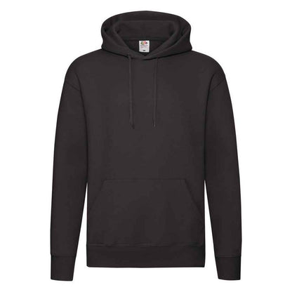 Black - Front - Fruit of the Loom Mens Premium Hoodie