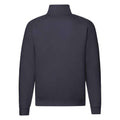 Deep Navy - Back - Fruit of the Loom Mens Premium Polycotton Sweatshirt