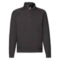 Black - Front - Fruit of the Loom Mens Premium Polycotton Sweatshirt