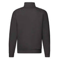 Black - Back - Fruit of the Loom Mens Premium Polycotton Sweatshirt