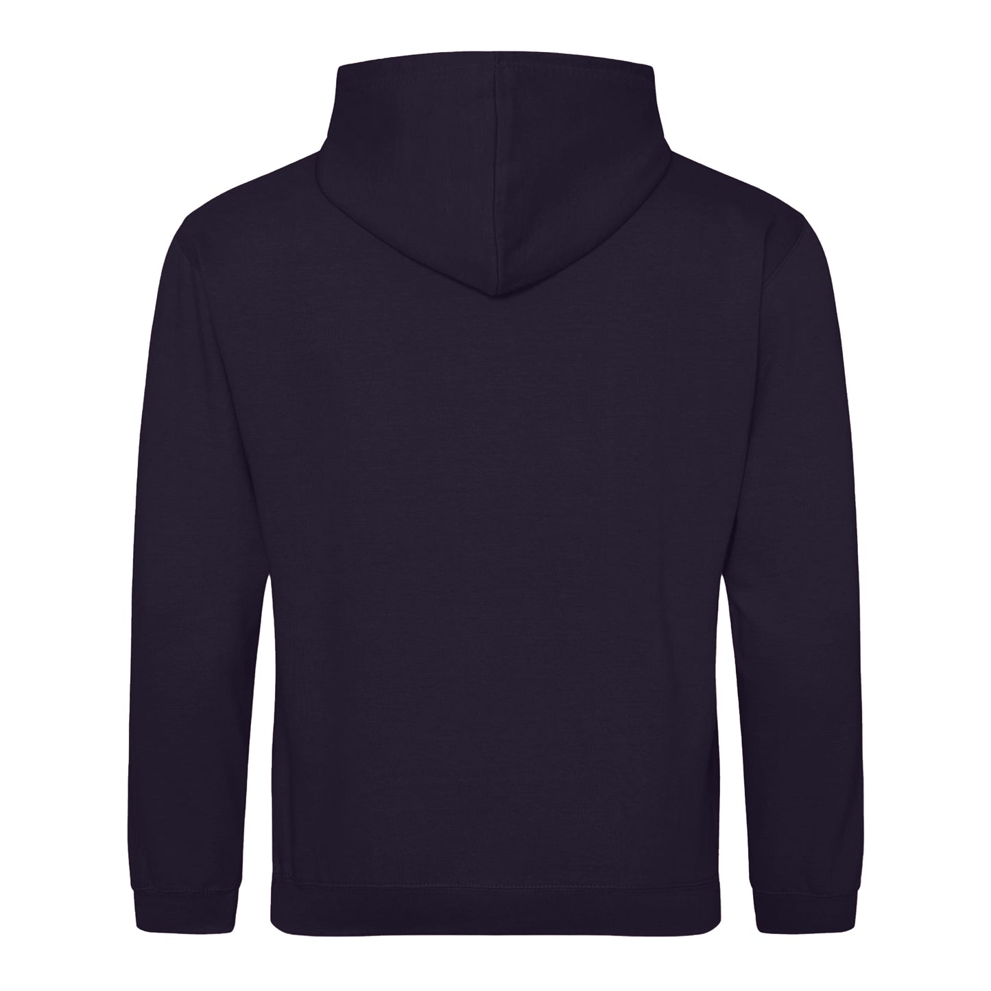 New French Navy-Sky Blue - Back - Awdis Childrens-Kids Varsity Hoodie