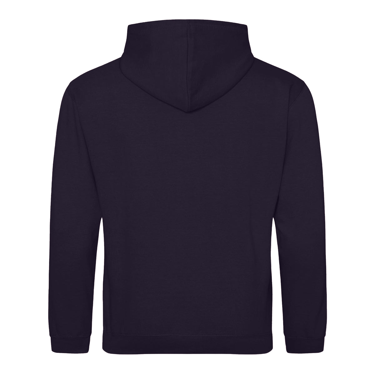 New French Navy-Sky Blue - Back - Awdis Childrens-Kids Varsity Hoodie