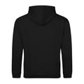 Jet Black-Gold - Back - Awdis Childrens-Kids Varsity Hoodie