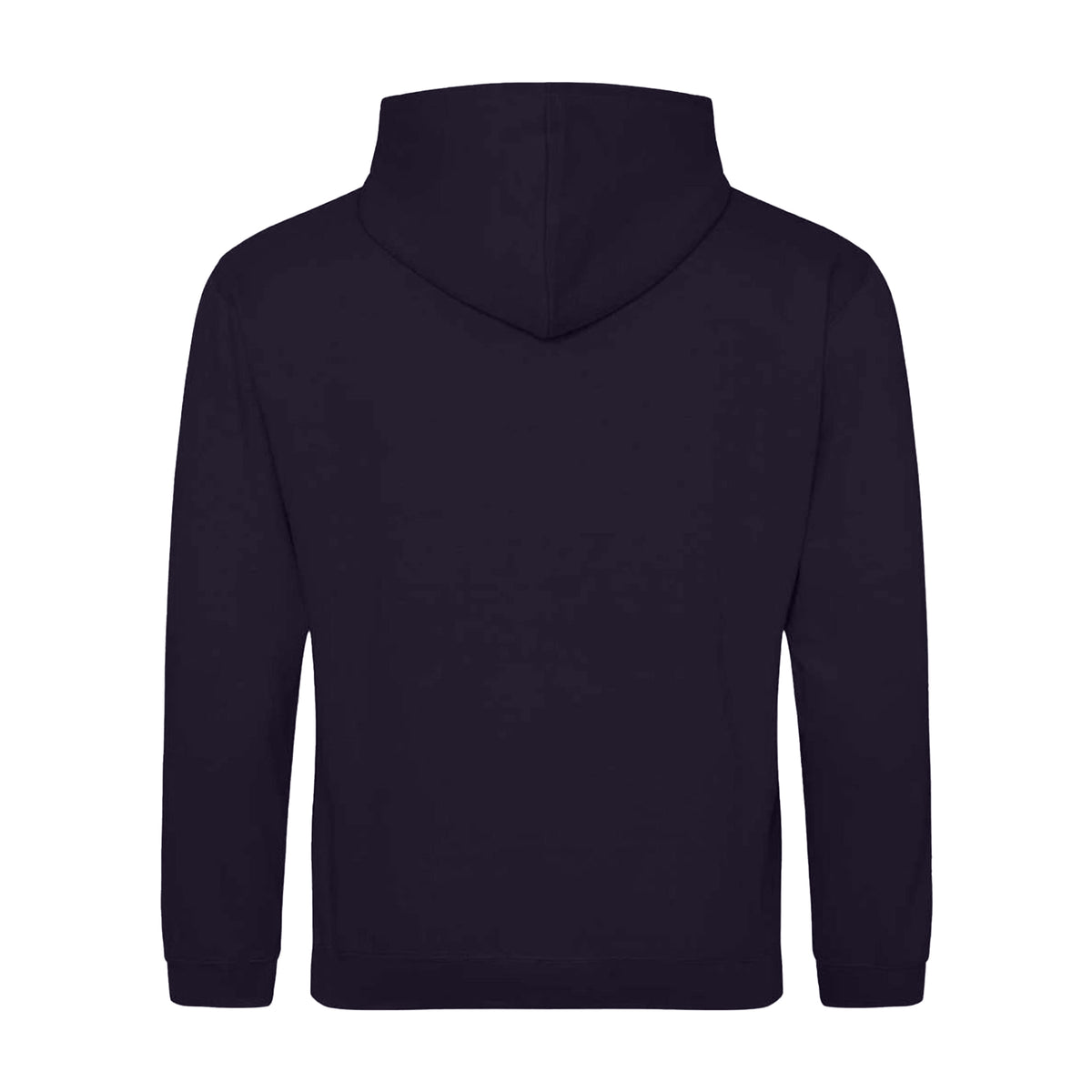 New French Navy-Fire Red - Back - Awdis Childrens-Kids Varsity Hoodie