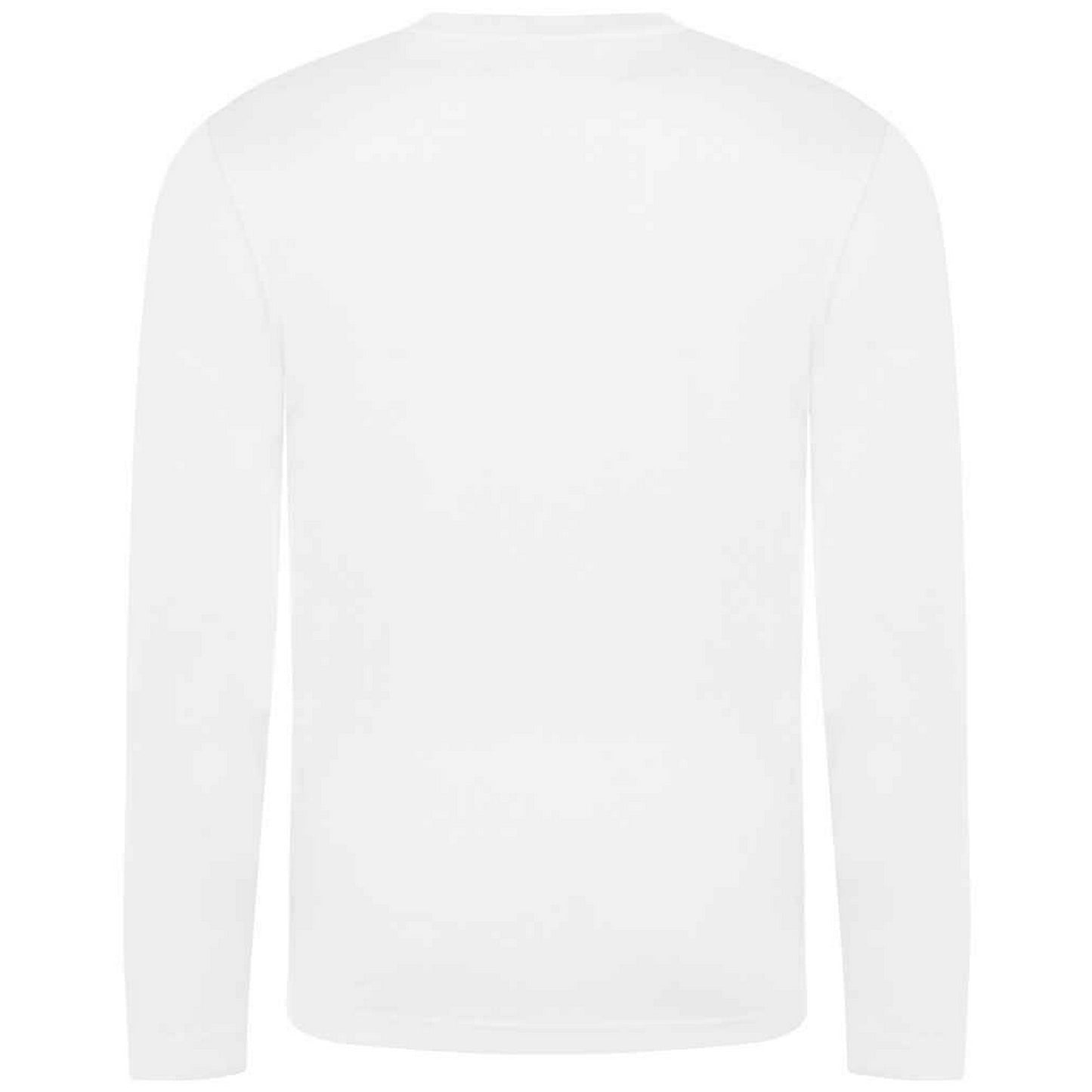 Arctic White - Back - AWDis Cool Mens Moisture Wicking Long-Sleeved T-Shirt