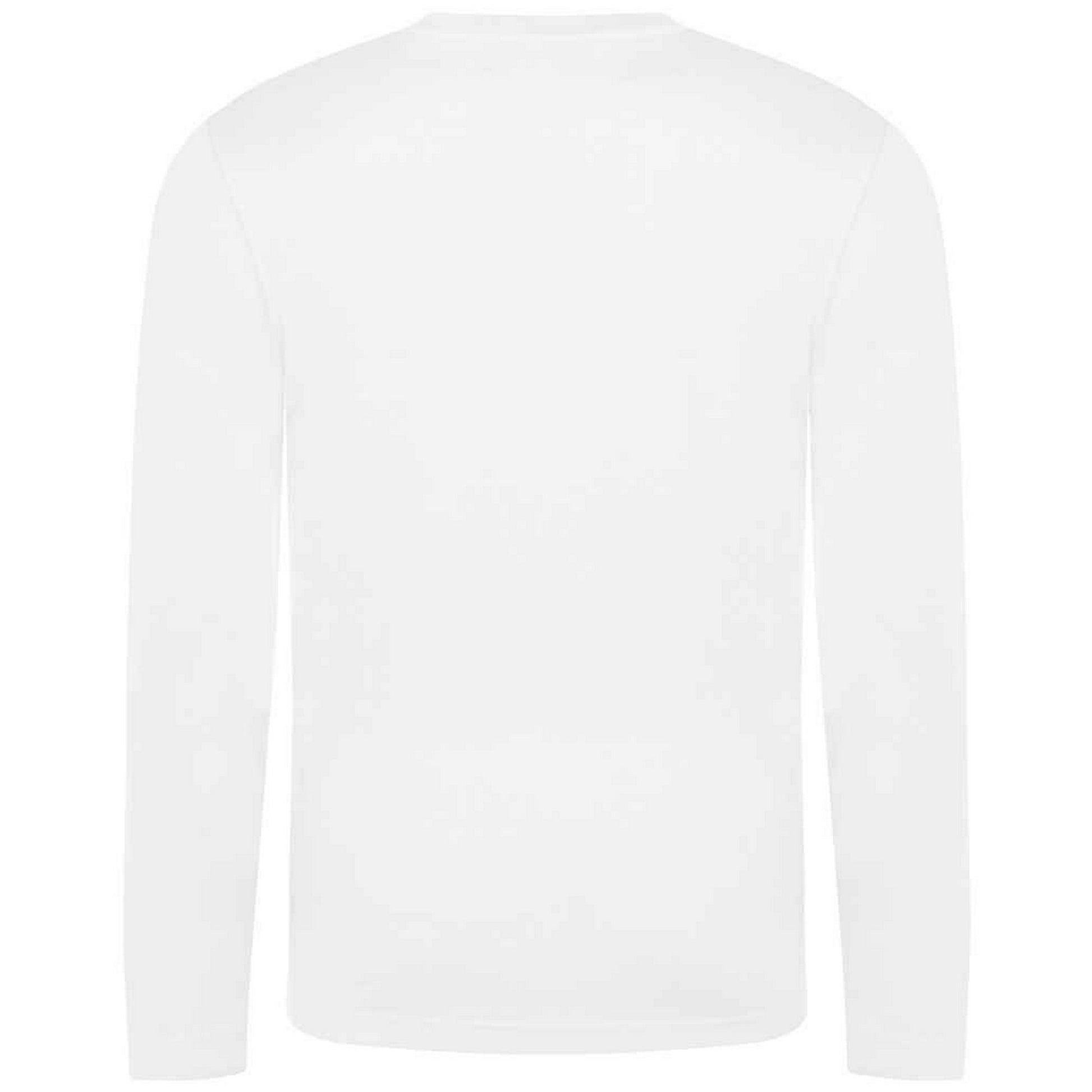 Arctic White - Back - AWDis Cool Mens Moisture Wicking Long-Sleeved T-Shirt