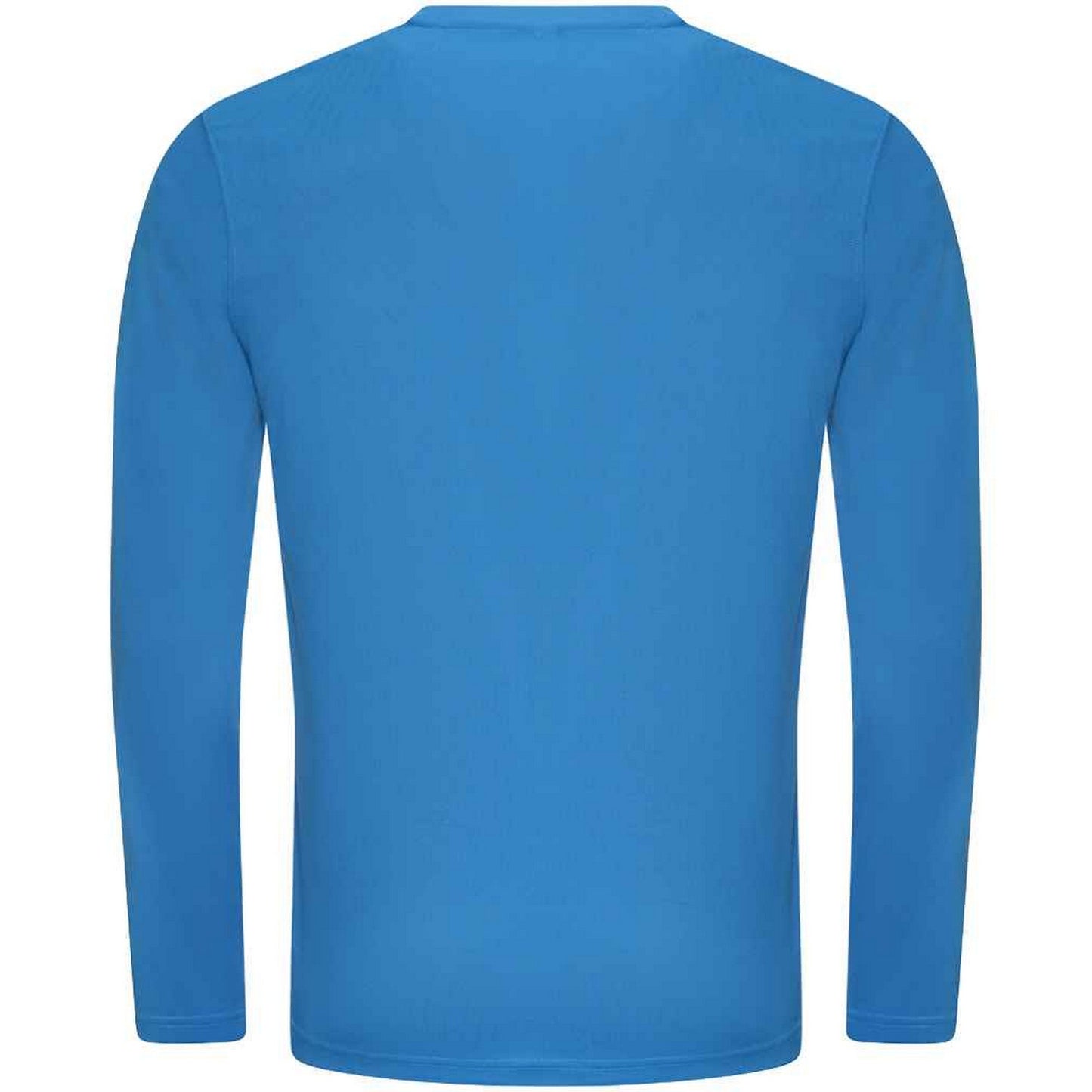 Sapphire Blue - Back - AWDis Cool Mens Moisture Wicking Long-Sleeved T-Shirt