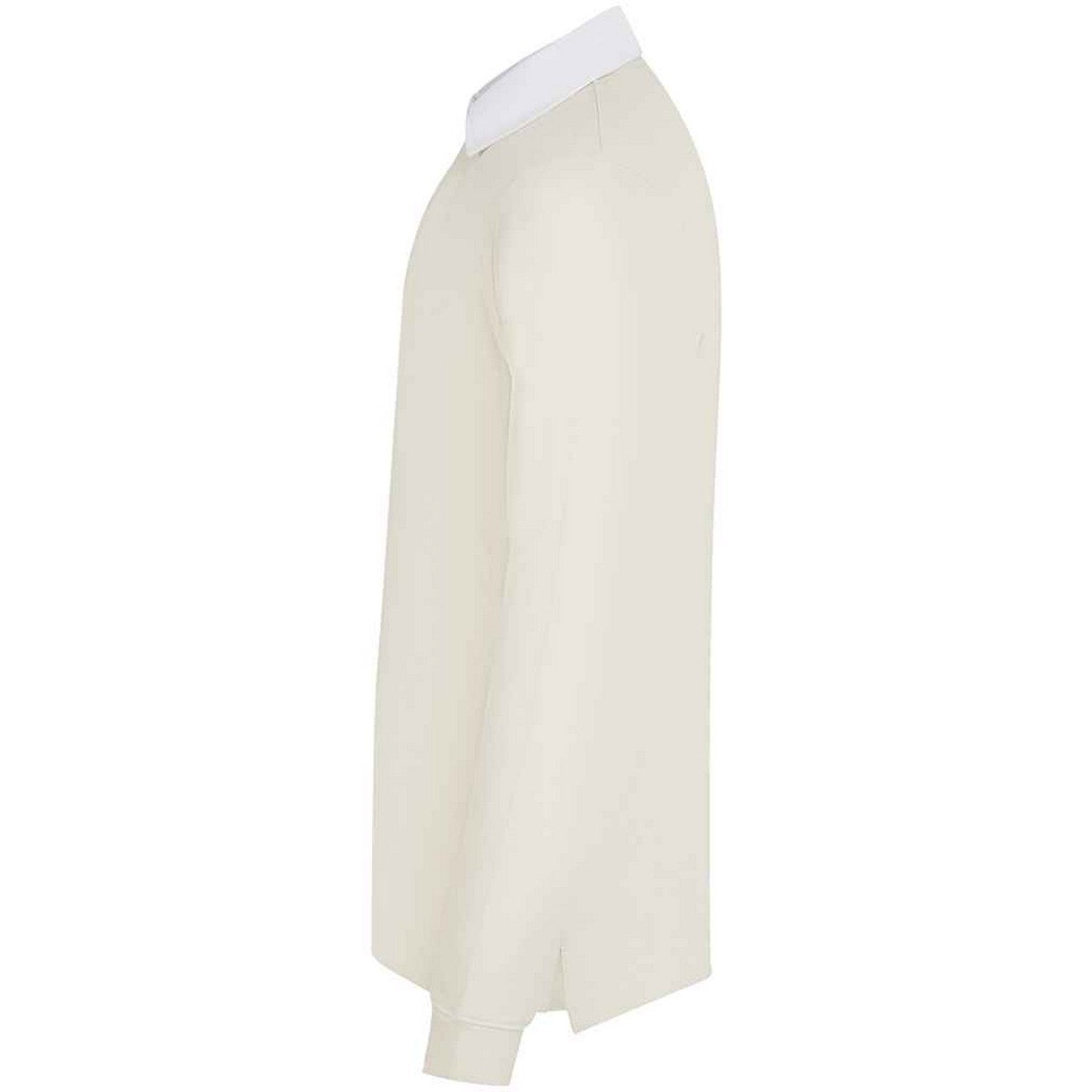 Natural - Side - Front Row Mens Premium Rugby Shirt