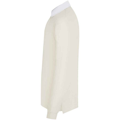Natural - Side - Front Row Mens Premium Rugby Shirt