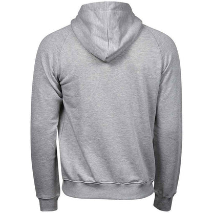 Heather Grey - Back - Tee Jays Mens Urban Heather Full Zip Hoodie