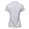 White - Back - Tee Jays Womens-Ladies Luxury Sports Polo Shirt