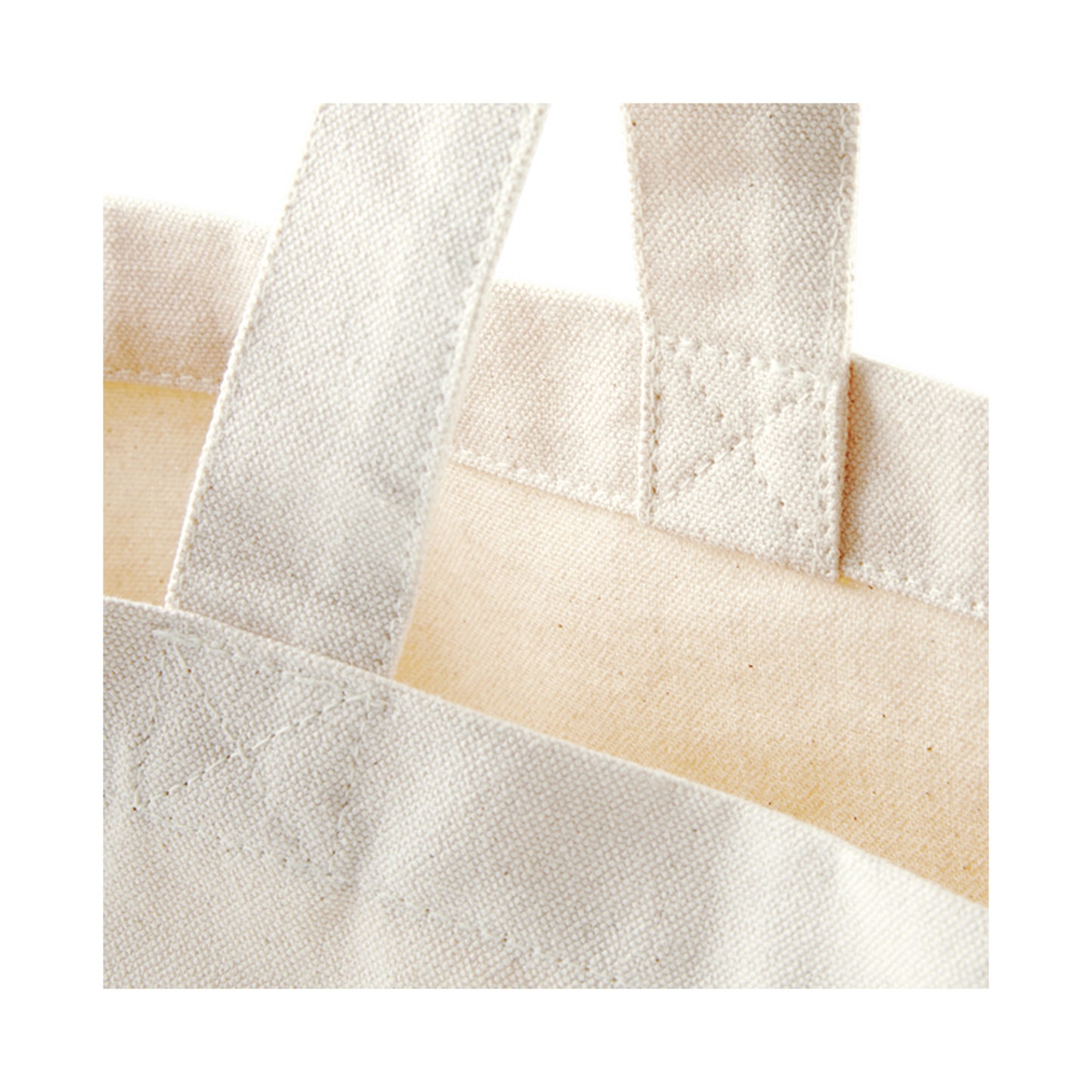 Natural - Back - Westford Mill Classic Fairtrade Shopper