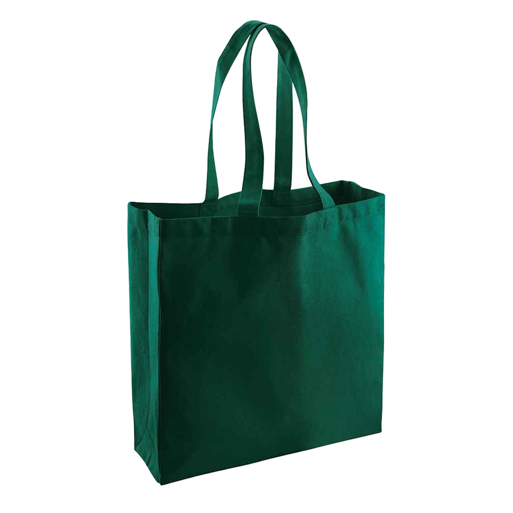Bottle Green - Front - Westford Mill Classic Fairtrade Shopper