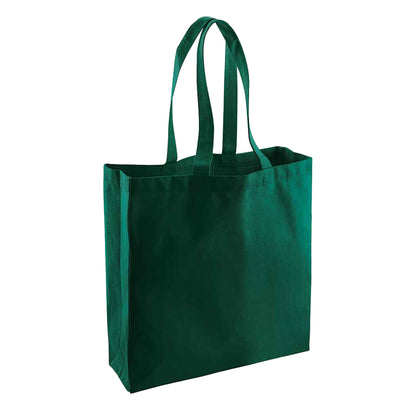 Bottle Green - Front - Westford Mill Classic Fairtrade Shopper
