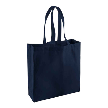 French Navy - Front - Westford Mill Classic Fairtrade Shopper