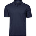 Navy - Front - Tee Jays Mens Cotton Pique Polo Shirt
