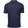 Navy - Back - Tee Jays Mens Cotton Pique Polo Shirt