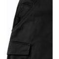 Black - Pack Shot - Russell Mens Polycotton Work Shorts