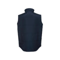French Navy - Back - Russell Mens Heavy Duty Gilet