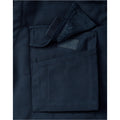 French Navy - Close up - Russell Mens Heavy Duty Gilet