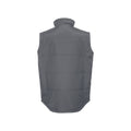 Convoy Grey - Back - Russell Mens Heavy Duty Gilet