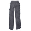 Convoy Grey - Back - Russell Mens Heavy Duty Work Trousers
